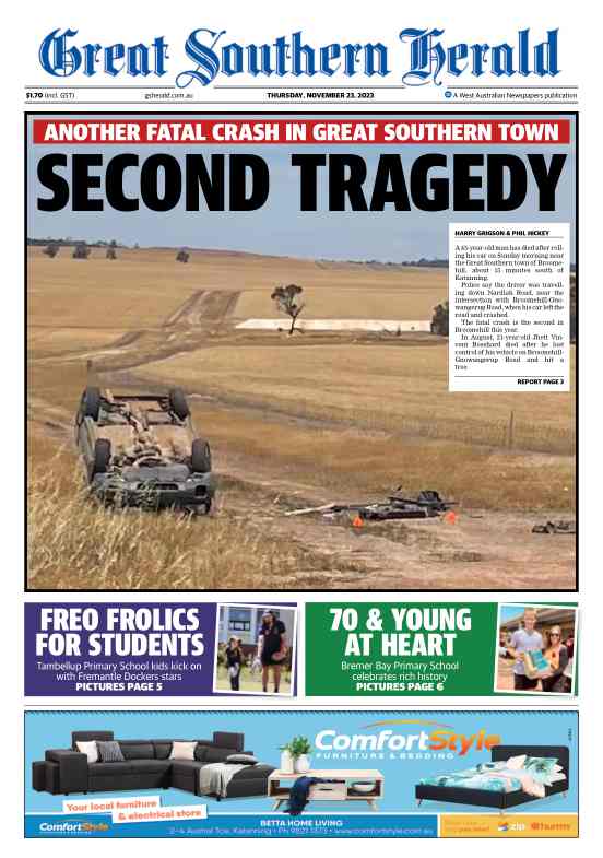 Great Southern Herald - Thursday, 23 November 2023 edition