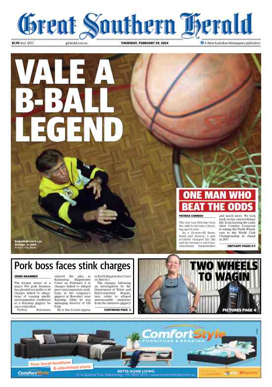 Great Southern Herald - Thursday, 29 February 2024 edition